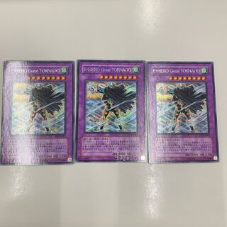 Elemental HERO Great Tornado Secret Rare JP007