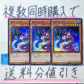 竜宮のツガイ　スーパー×3枚　遊戯王