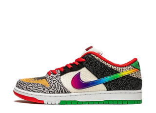 Nike SB Dunk Low "What The P-Rod" Sport Red/Black-Varsity Maze-Volt 26.5cm