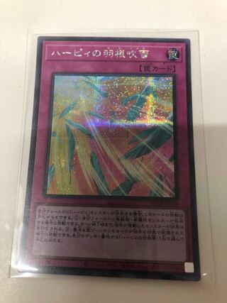 Harpie's Feather Storm Secret Rare JP074