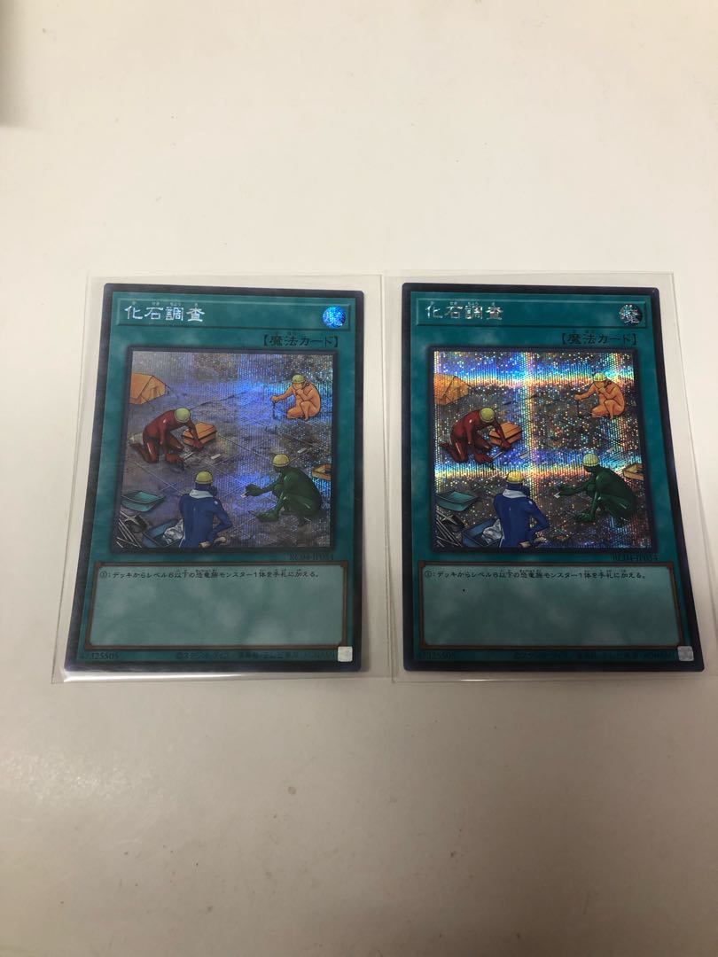 Fossil Dig Secret Rare Set of 2