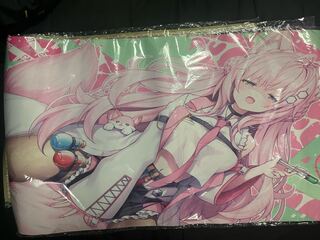 Hollow Live Hakui Koyori Play Mat Rubber Mat