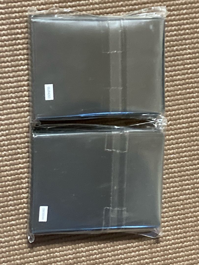 Dark Magician, Dark Magician Girl sleeve set, both unopened