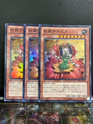 Yu-Gi-Oh Studio 8126 Chirubimé, Princess of Autumn Leaves Super Rare JP039