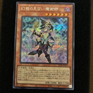 幻惑の見習い魔術師 シークレット3枚 幻惑の見習い魔術師【シークレット】{LEDE-JP029}《モンスター》