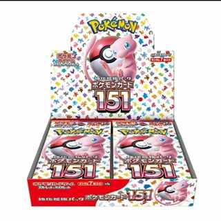 強化拡張パック「ポケモンカード151（イチゴーイチ）」 未開封BOX  6BOX