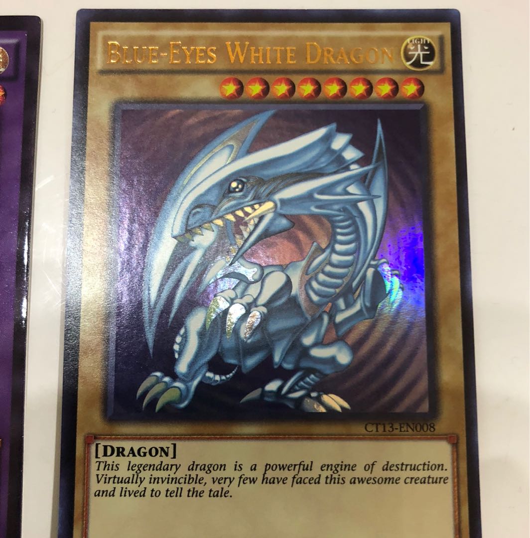 青眼の白龍英語版即決ok!　+おまけ