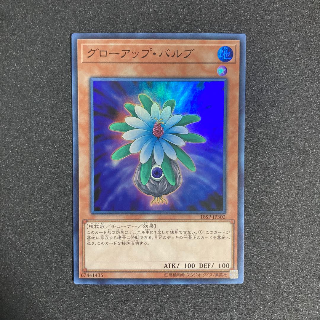 グローアップ・バルブ スーパーレア JP302 1枚