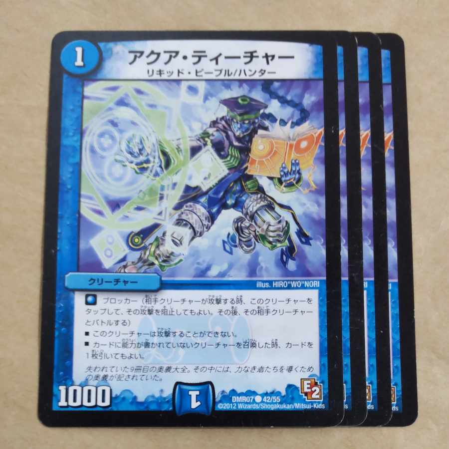 Aqua Teacher (normal) C 42/55 with scratches