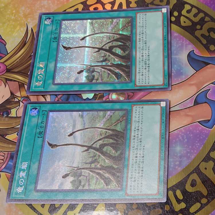 竜の霊廟 シークレットレア QCCP-JP194 二枚セット