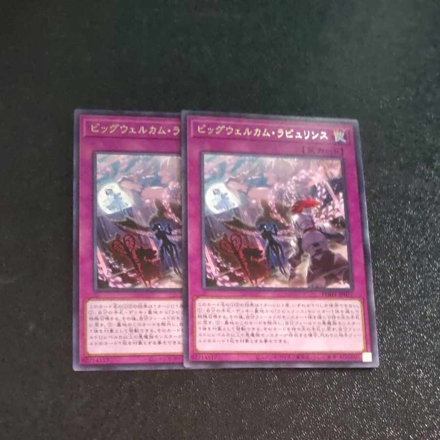 Big welcome rabulin rare JP077✕2