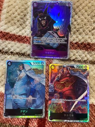 ワンピース カードゲーム SR 頂上決戦 マゼラン クザン サカズキ