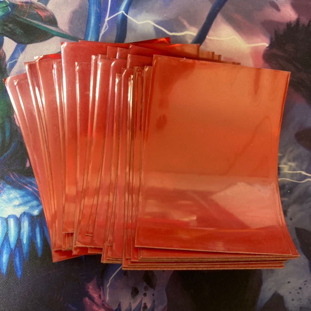 旧公式スリーブ 赤 42枚