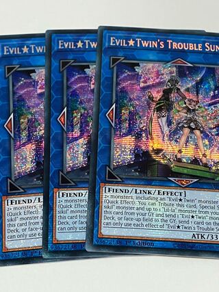 Evil★Twin's Trouble Sunny English EU edition 3 copies