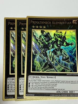 Primathmech Alembertian English EU edition 3 copies