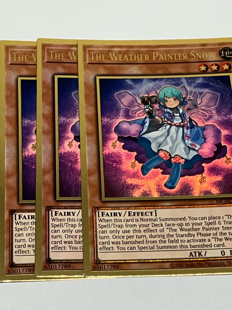 The Weather Painter Snow English EU edition 3 copies