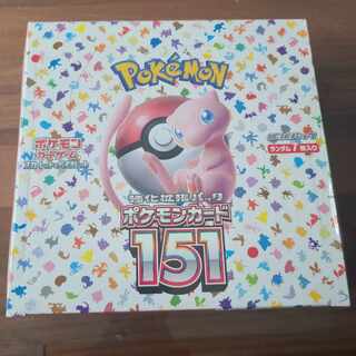 強化拡張パック「ポケモンカード151（イチゴーイチ）」 未開封BOX  1BOX