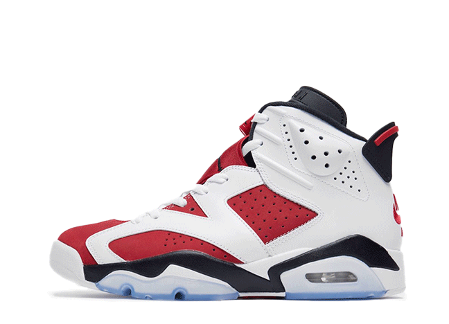 Nike Air Jordan 6 Retro "Carmine" Black/White-Carmine 28cm