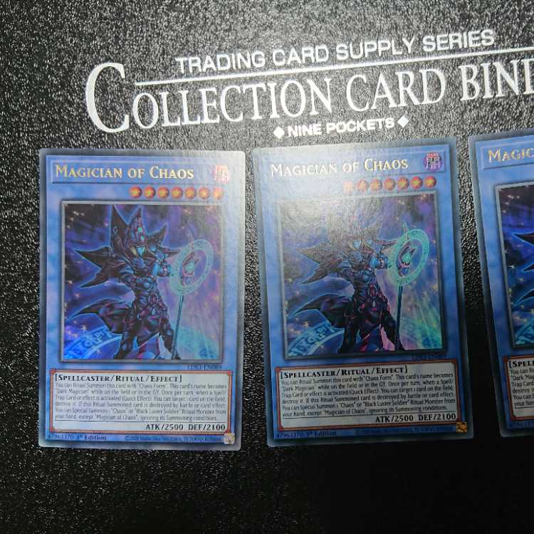 Magician of Chaos Ultra Rare Umi Outside Edition, set of 3