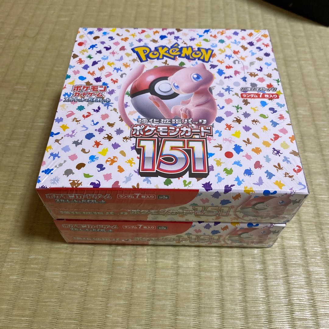 ポケモンカード151（イチゴーイチ）」 未開封BOX 1BOX