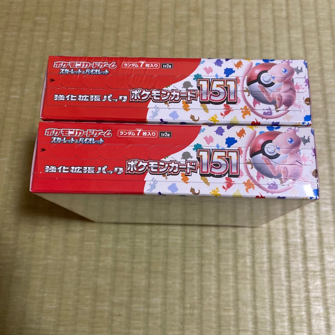 ポケモンカード151（イチゴーイチ）」 未開封BOX 1BOX