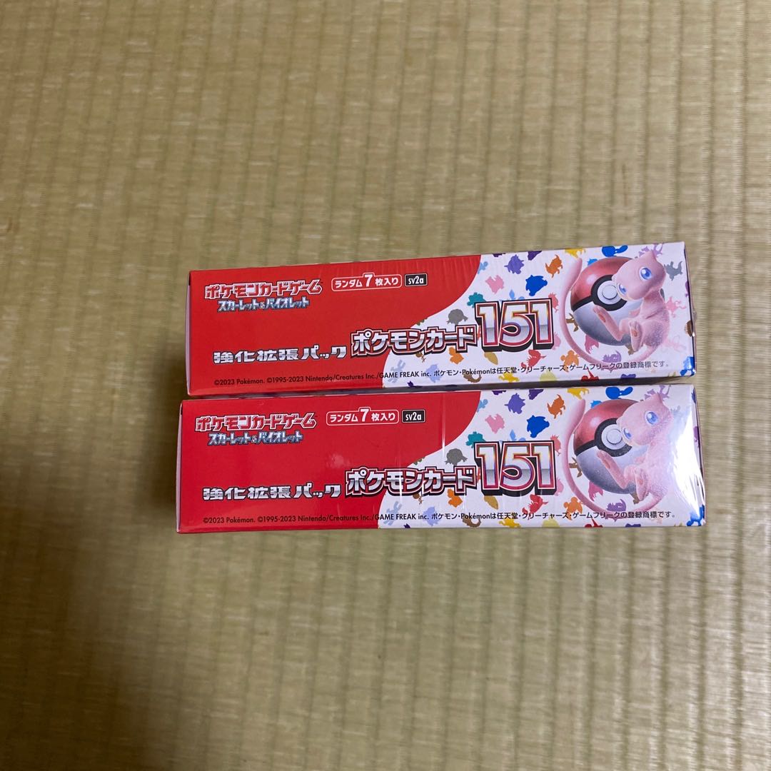 ポケモンカード151（イチゴーイチ）」 未開封BOX 1BOX