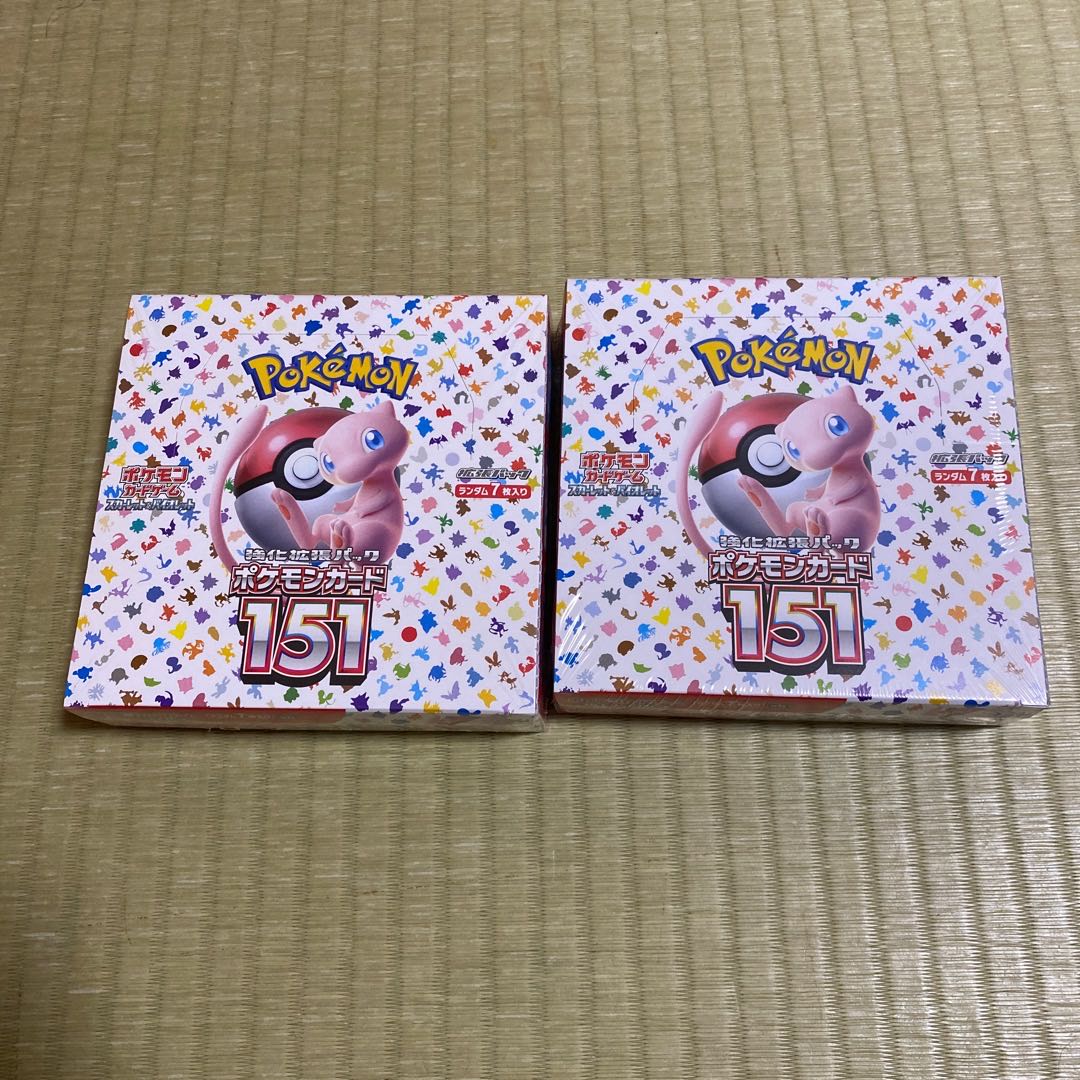 ポケモンカード151（イチゴーイチ）」 未開封BOX 1BOX