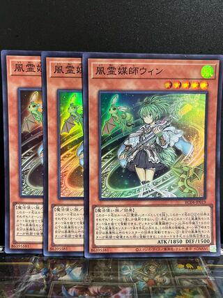 Yu-Gi-Oh Studio 8456 Wynn the Wind Channeler Super Rare JP019