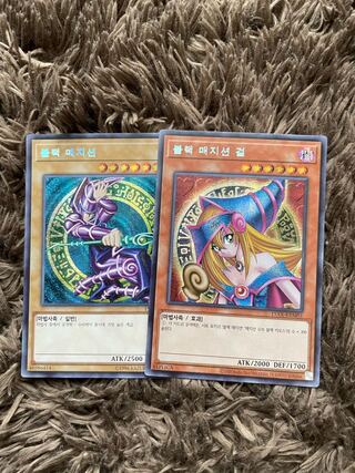 ブラックマジシャン　ブラックマジシャンガール  シークレット韓国