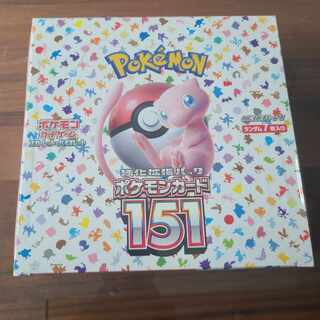 強化拡張パック「ポケモンカード151（イチゴーイチ）」 未開封BOX  1BOX
