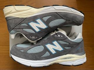 KITH x New Balance 990V3 "Steel Blue" 27cm