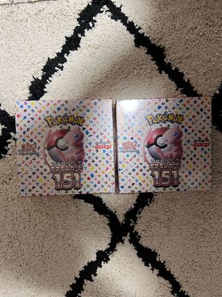 Enhanced Expansion Pack "Pokémon Card 151 (Ichigoichi)" Unopened box 2BOX