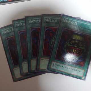 遊戯王　強欲な壺　5枚セット