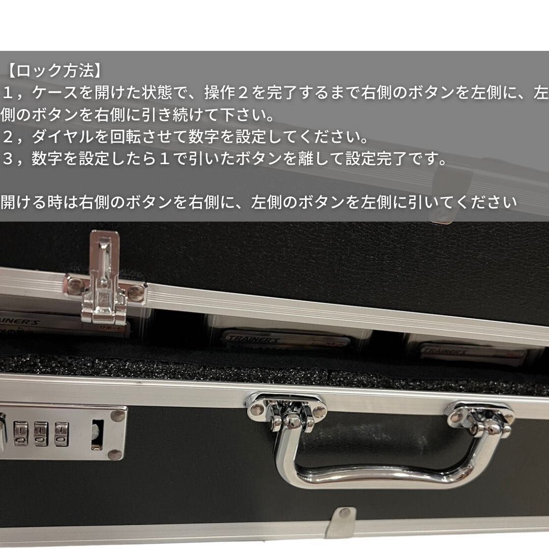 【送料無料】psa アタッシュケース カード用 44枚収納可能 大容量 ポケモンカード ポケカ 保護 ケース 30枚
