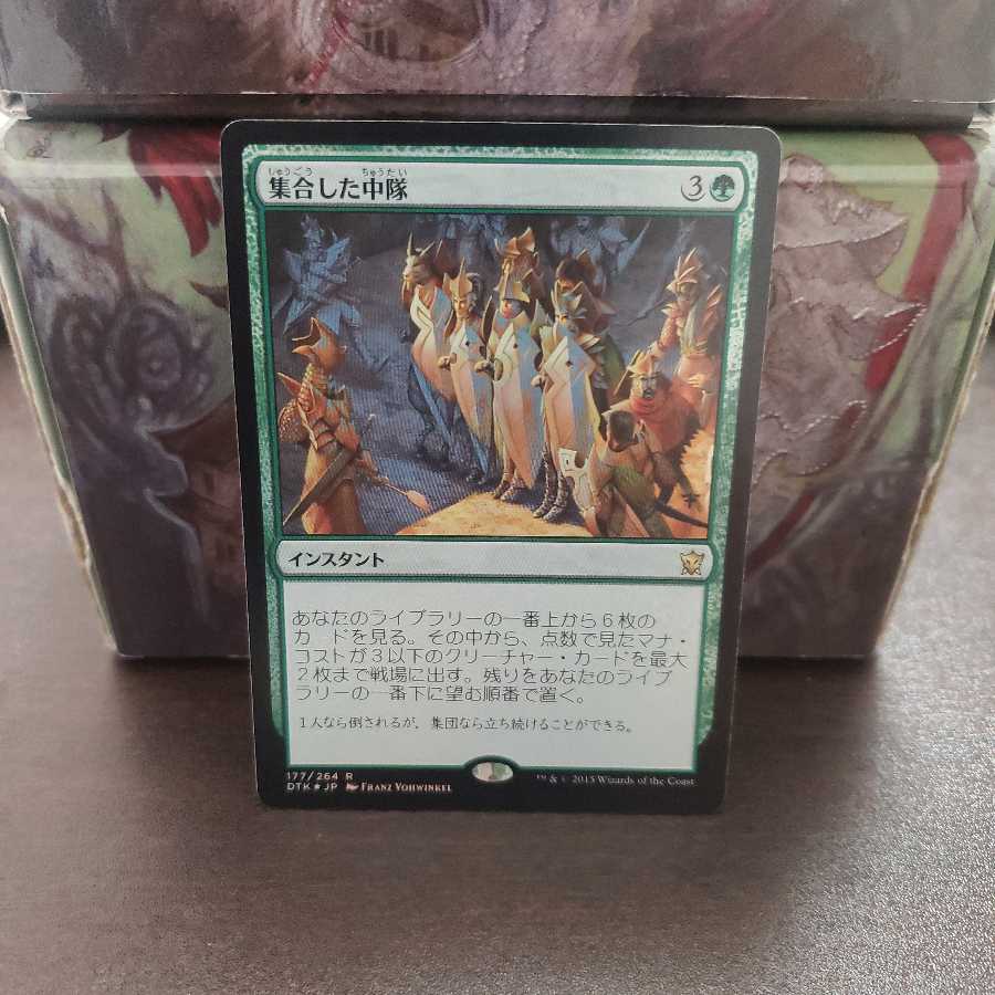 にむら様専用 集合した中隊 foil