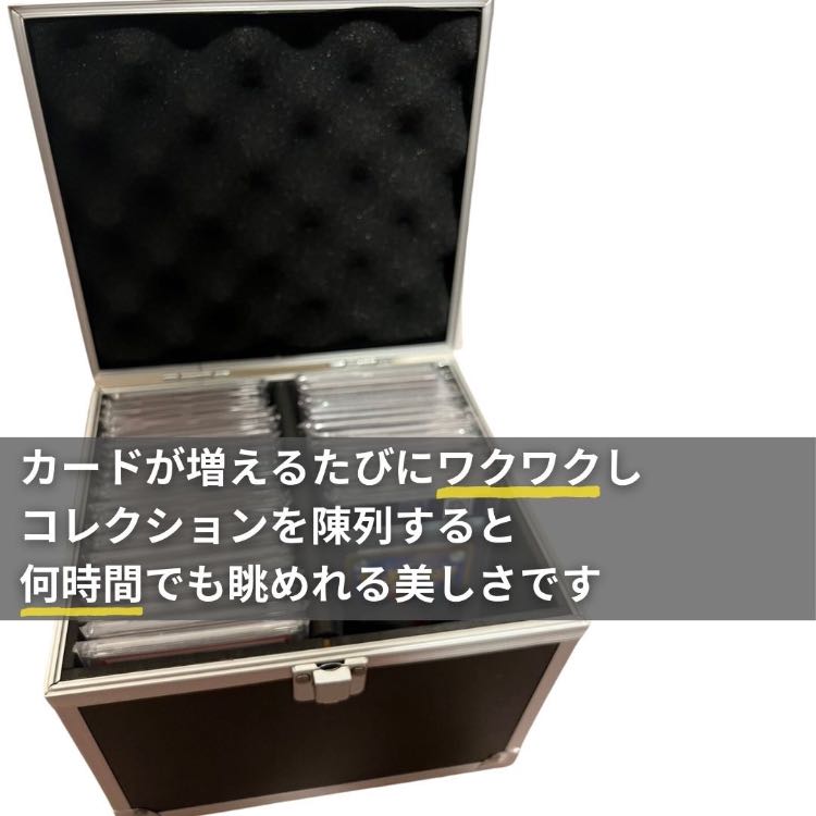 Free Shipping] PSA BGS Appraisal for Cards Rectangular Block Storage Box for 48 Cards Case for Cards, Large Capacity