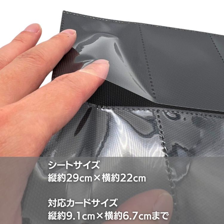 Free shipping】Trekka card file, additional sheets, 30 sheets, 9 pockets, double-sided, two colors, refills, Pokémon