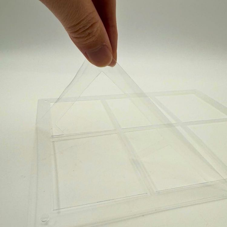 Free Shipping] Case Trekkie cards screw type display acrylic for 6 cards storage clear loader Pokémon cards Pokémon cards protection