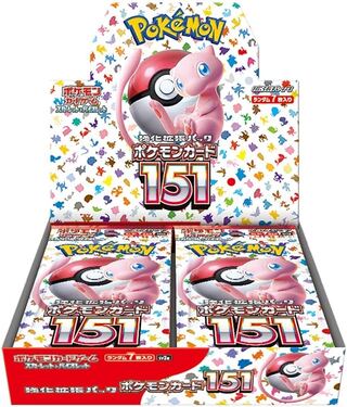Enhanced Expansion Pack "Pokémon Card 151 (Ichigoichi)" Unopened box 4BOX