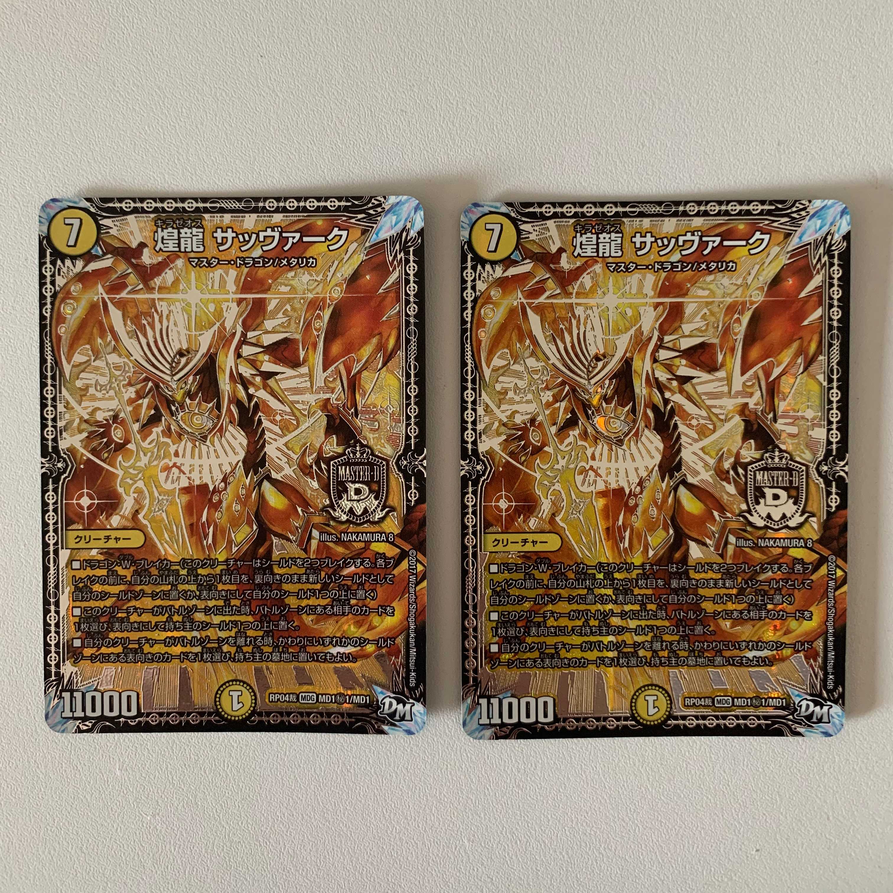 煌龍 サッヴァーク 2枚