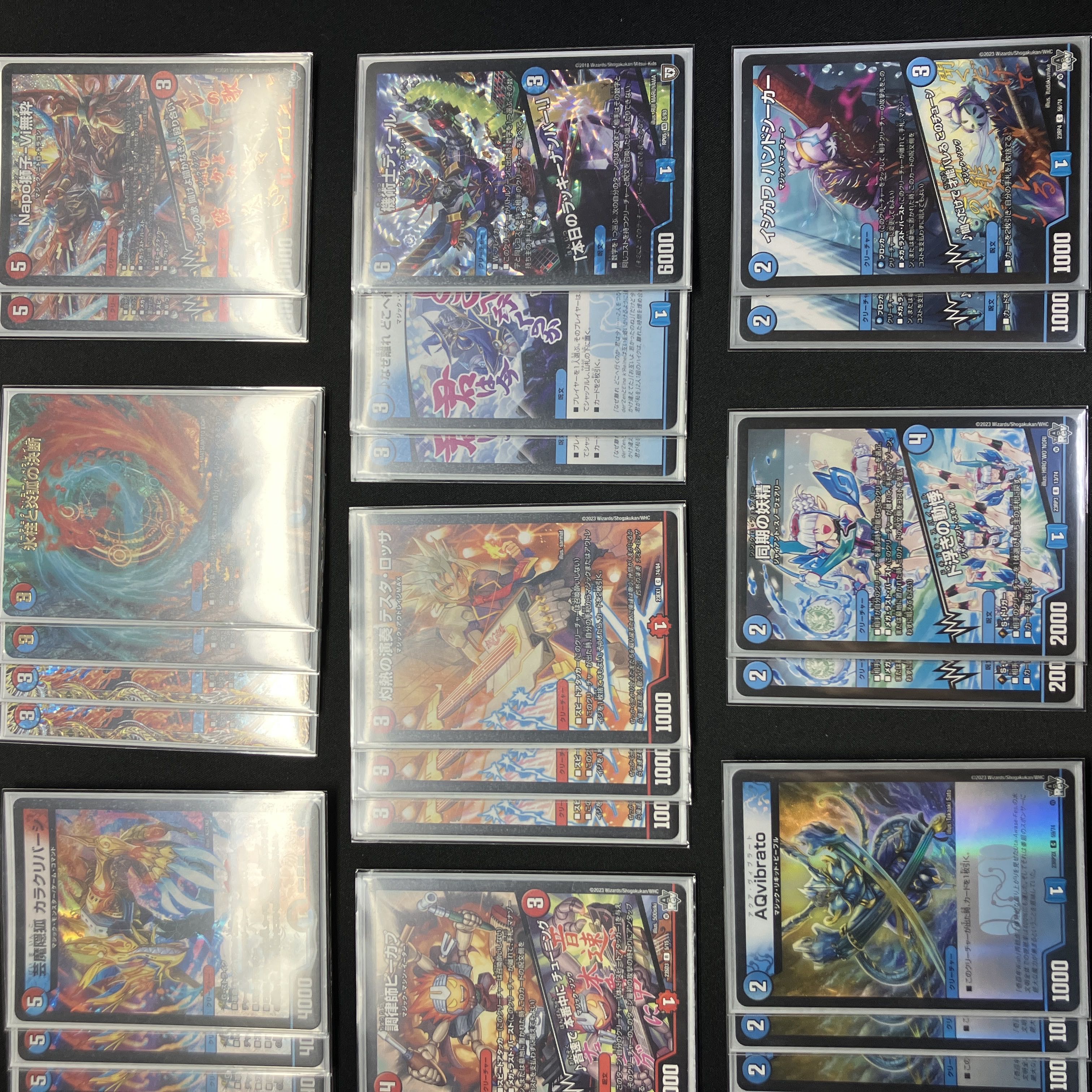 Red-Blue Magic Deck Parts