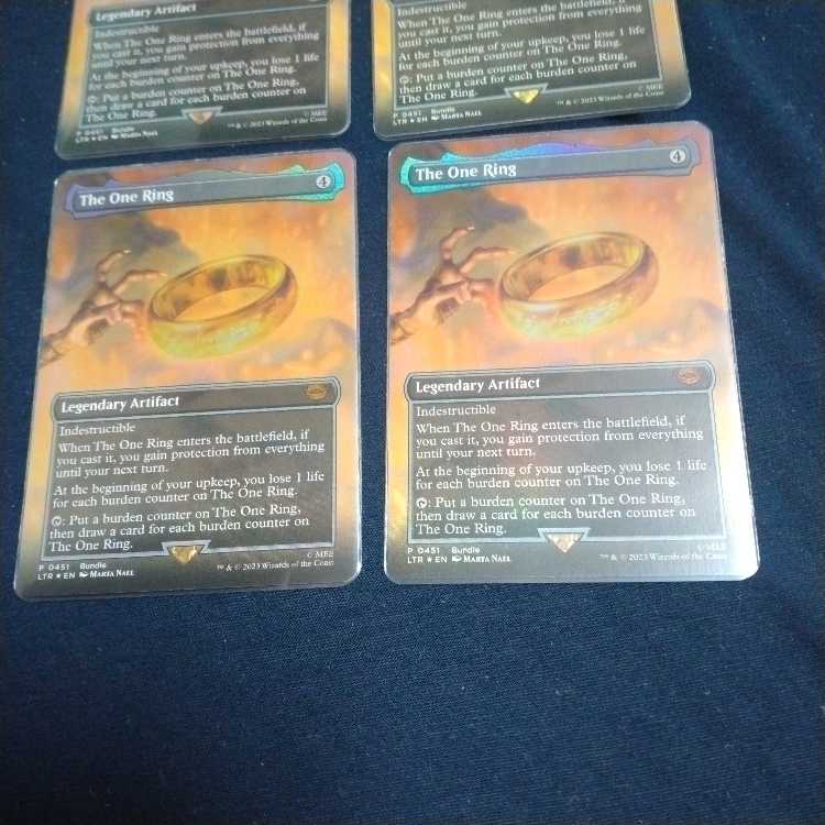 一つの指輪　4枚セット