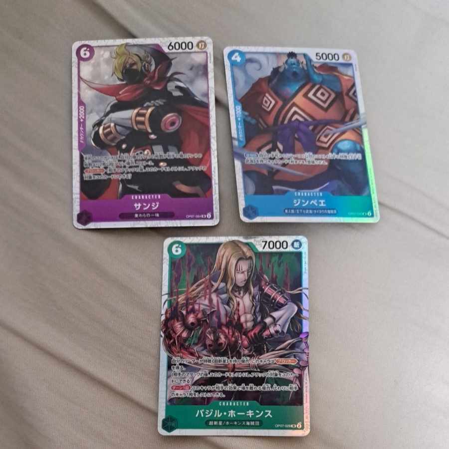 One Piece Card 500 Years in the Future SR Set of 3 *Favorite Forbid if not purchased immediately.