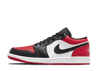 Nike Air Jordan 1 Low "Bred Toe" White/Black-University Red 28.5cm