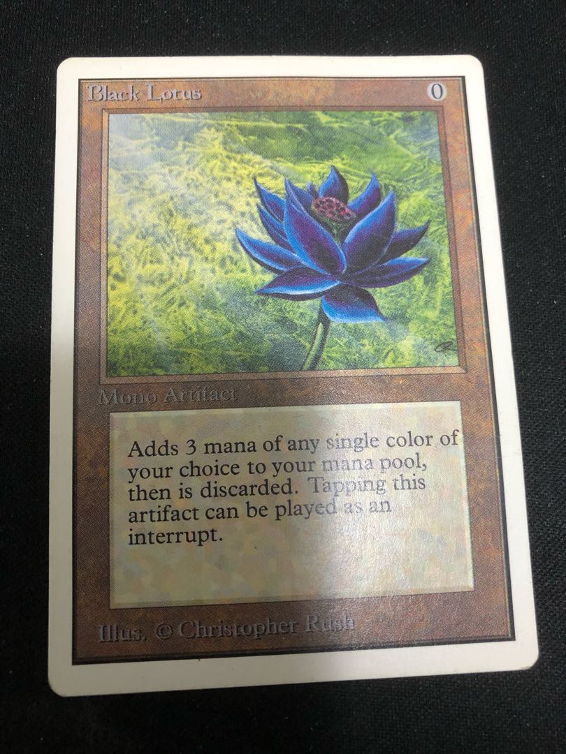 MTG Black Lotus 大判カード Black Lotus Holo S1/S15 MTG Collaboration EX18 2022 Duel