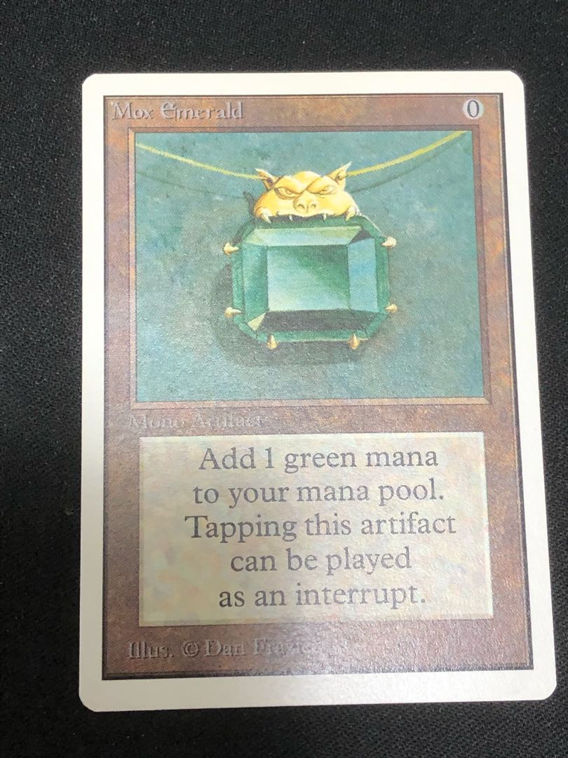 like-new item Mox Emerald Rare 262/302