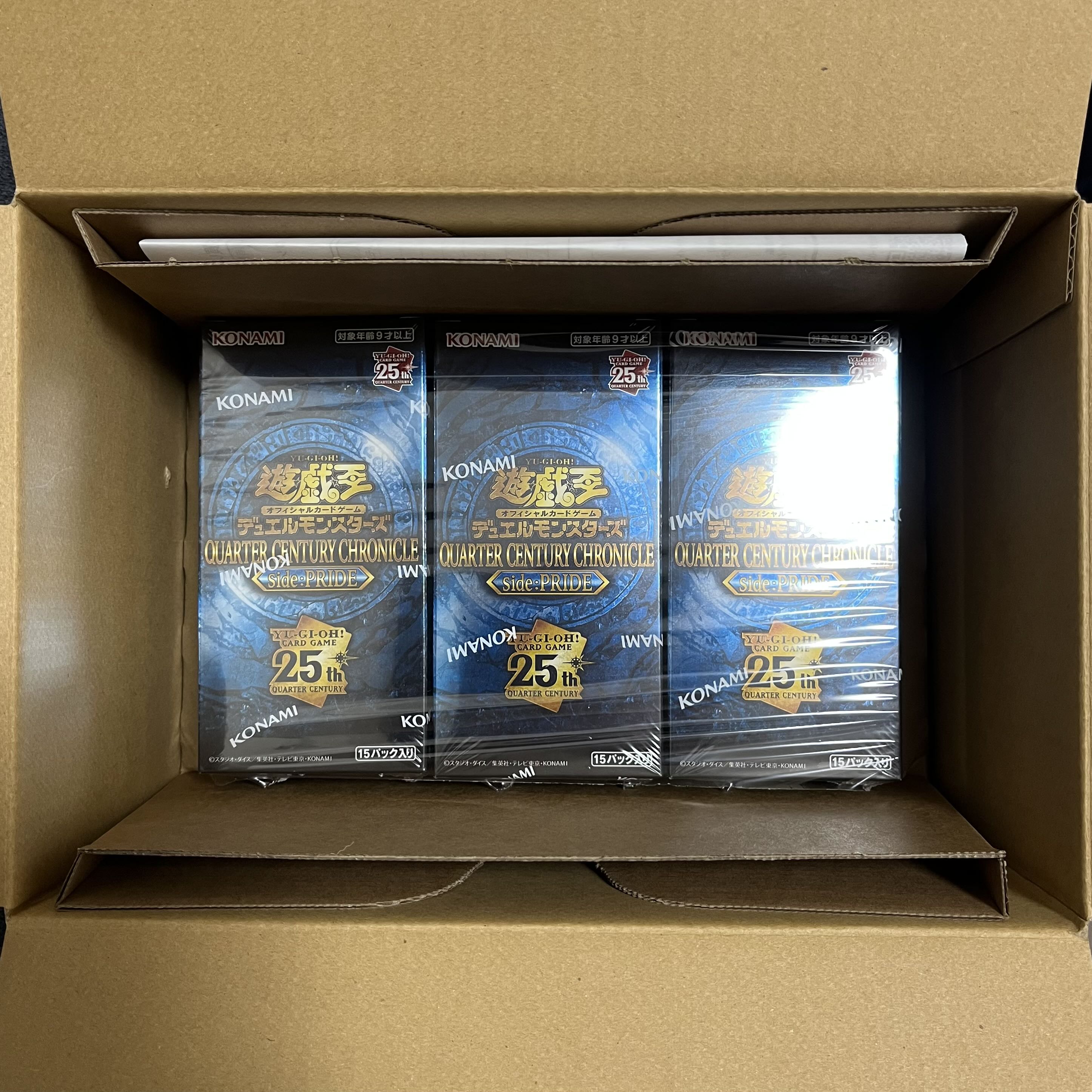 QUARTER CENTURY CHRONICLE side:PRIDE unopened box 3BOX
