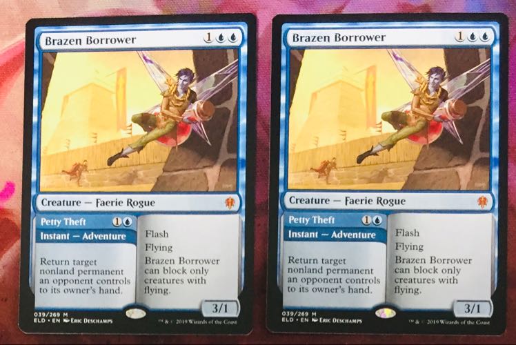 MTG 厚かましい借り手 ELD 英2枚