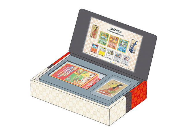Stamp BOX, set of "Migaraki Bijin" and "Tsuki ni Goose", unopened box. 1BOX