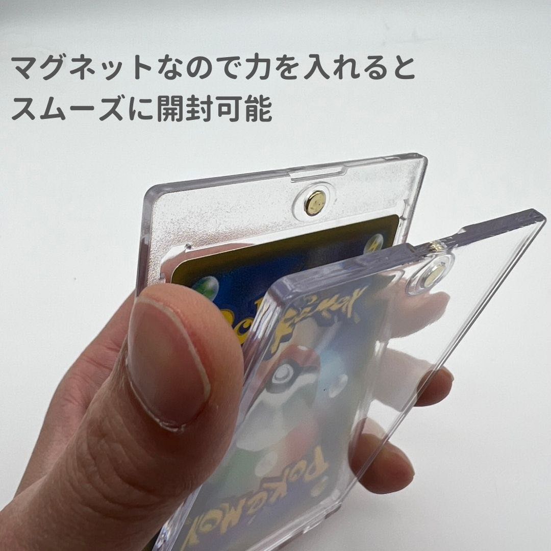 Free Shipping] Case Magnetic Loader & Stand, Set of 10 Loaders, Pokémon Cards